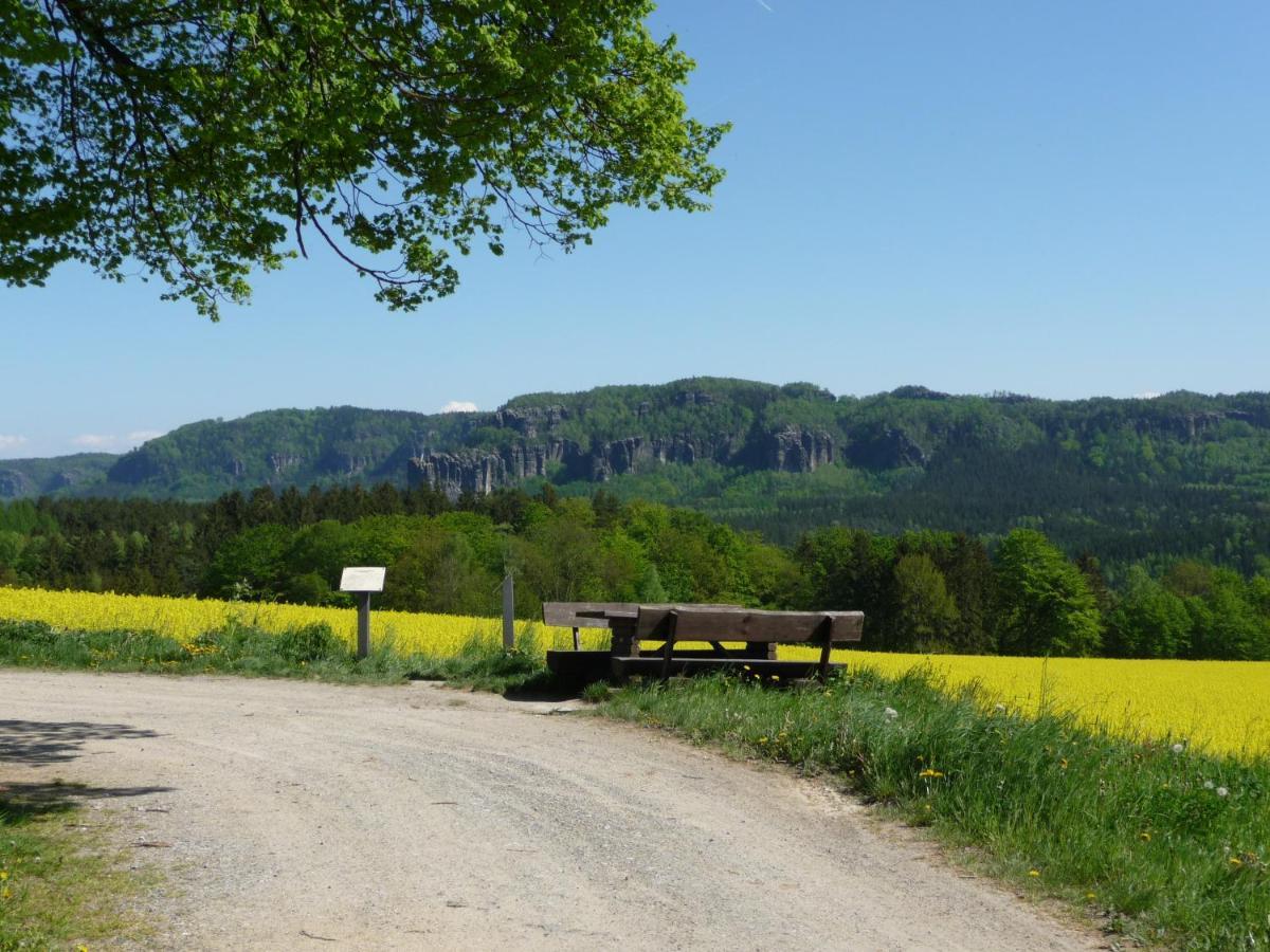 Guenstiges Doppelzimmer Saechsische Schweiz Mittelndorf المظهر الخارجي الصورة